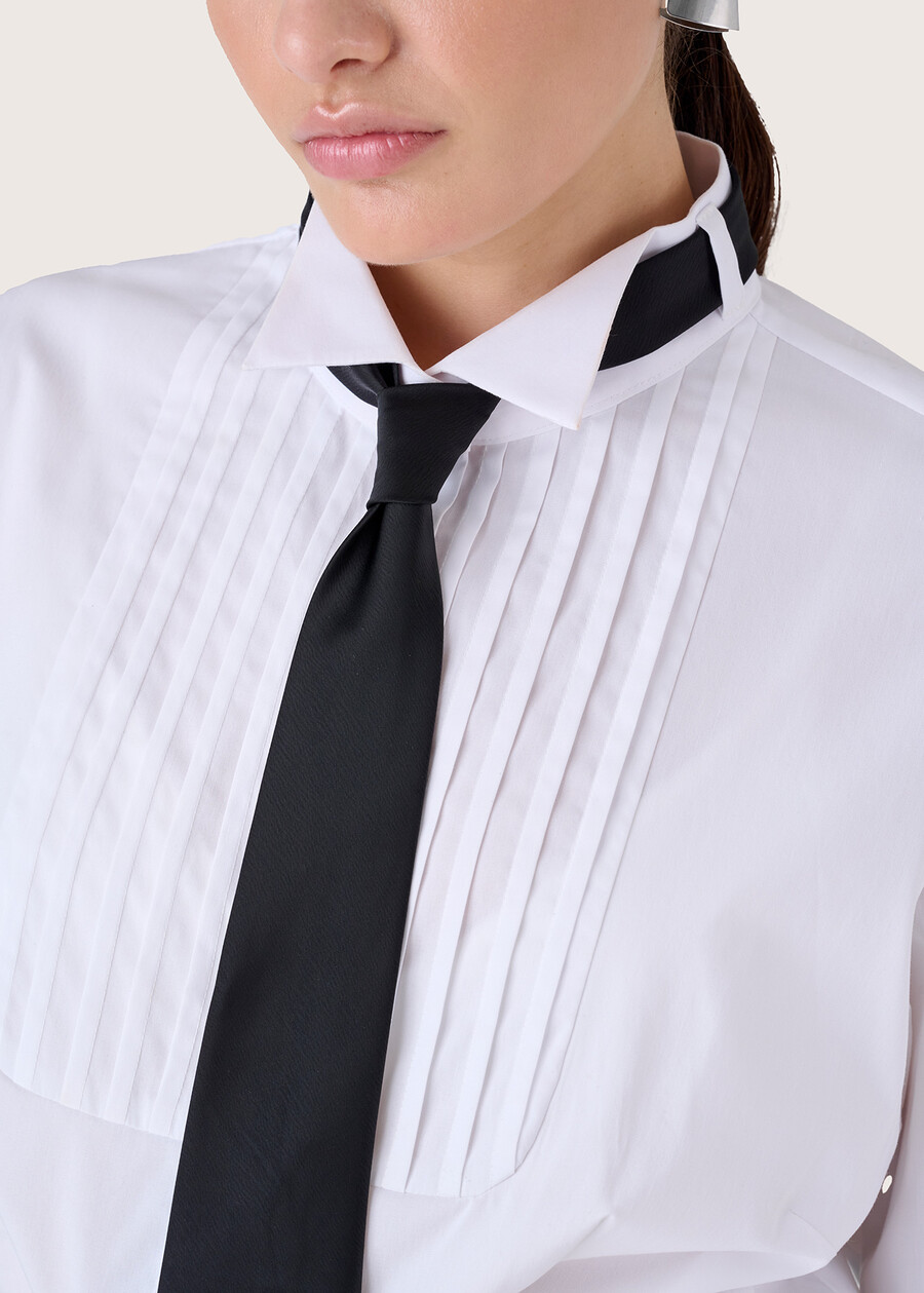 Camicia Carrot in misto cotone BIANCO WHITE Donna , immagine n. 2