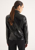 Giubbino Geson in ecopelle NERO BLACK Donna immagine n. 4