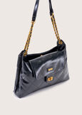 Tracolla Berta in ecopelle NERO BLACK Donna immagine n. 4