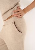 Pantaloni Polar in maglia GRIGIO TORTORA Donna immagine n. 4