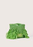 Beba 100% straw bucket bag  Woman image number 2