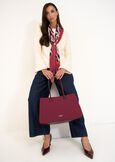 Maxi bauletto Beagle in nylon ROSSO BORDEAUXNERO Donna immagine n. 1
