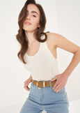 Top Titania in maglia VERDEBIANCO BURRO Donna immagine n. 2