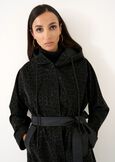Thom-A long animal print trench NERO Woman image number 3