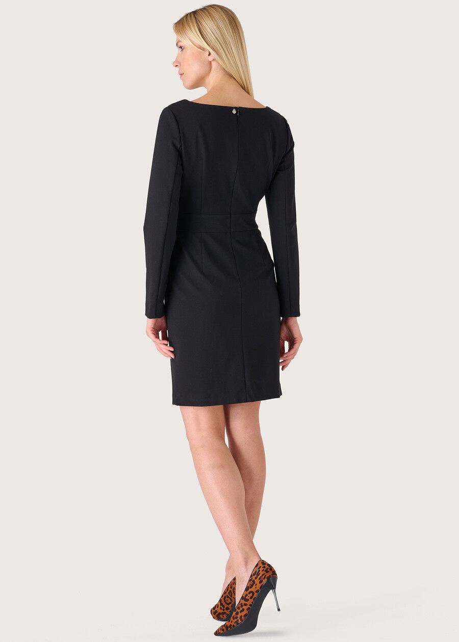 Abito Andrey in punto Milano NERO Donna , immagine n. 3