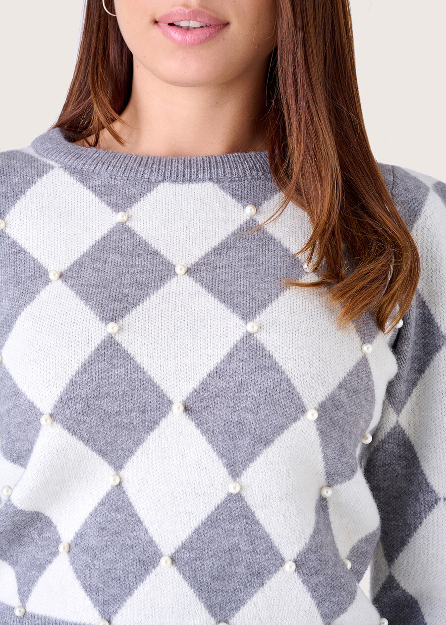 Monny sweater with pearls GRELA Woman , image number 3