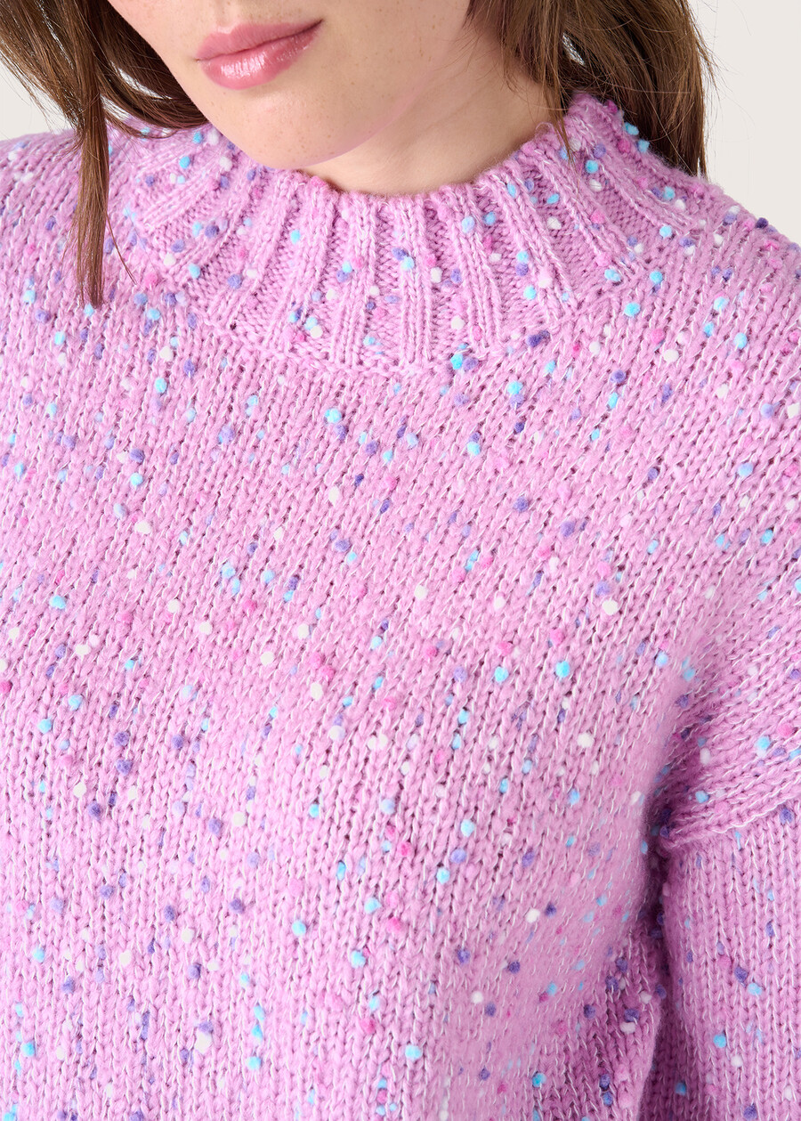 Maglia Margie effetto bouclé GIALLO PAGLIA Donna , immagine n. 2