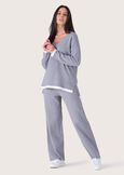 Pantalone Palmyr in maglia GRIGIO MEDIUM GREY Donna immagine n. 1