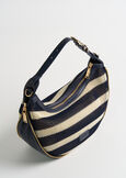 Borsa Belinda sacca a righe BLU BLUE Donna immagine n. 3