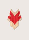 Belial blouse with crochet inserts BEIGE Woman image number 4