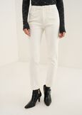 Pantaloni Kate Runner in punto Milano BEIGE LATTEBLU Donna immagine n. 2