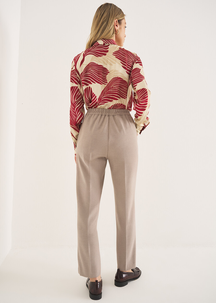 Structured Two-Button Suit BLUGRIGIO TORTORA Woman , image number 9