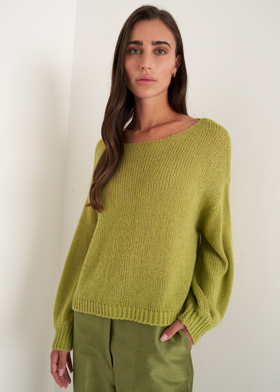Maglione Mirta scollo a madonna SEDAN Donna , immagine n. 1