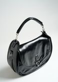 Borsa Broken in ecopelle lucida NERO Donna immagine n. 2
