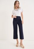 Pantaloni Sara-B in Misto Cotone BLU Donna immagine n. 1