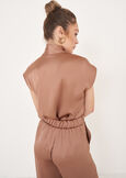 Blusa Cablo In Satin GRIGIO TORTORANERO BLACK Donna immagine n. 3