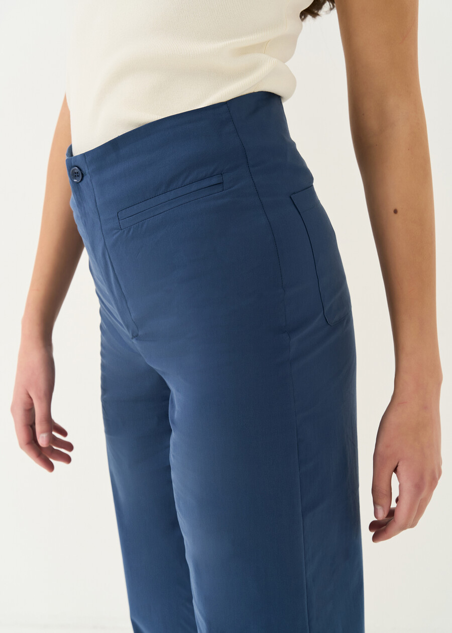 Pantaloni Paok a gamba ampia BLU AVION Donna , immagine n. 4