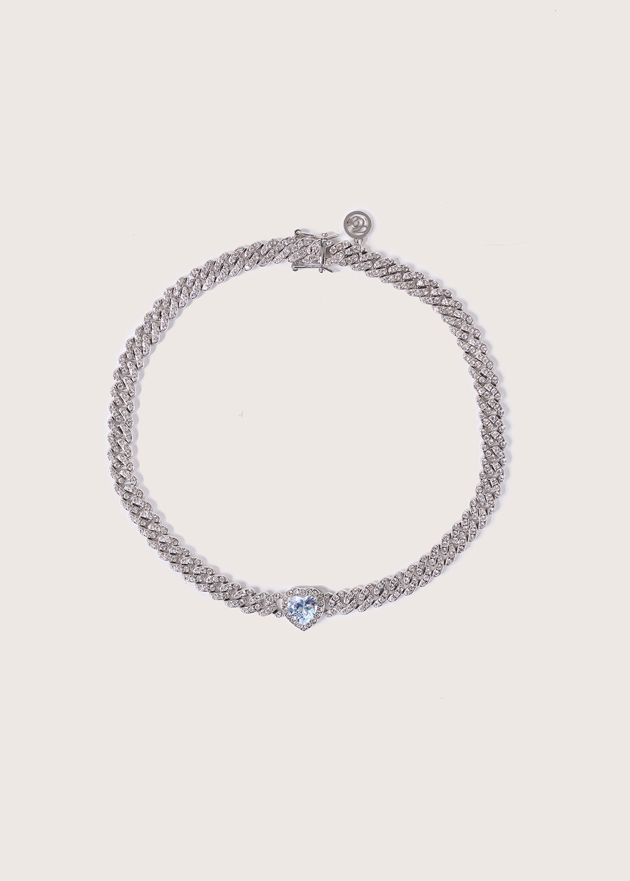 Collana Gloria con strass e cristallo  Donna , immagine n. 3