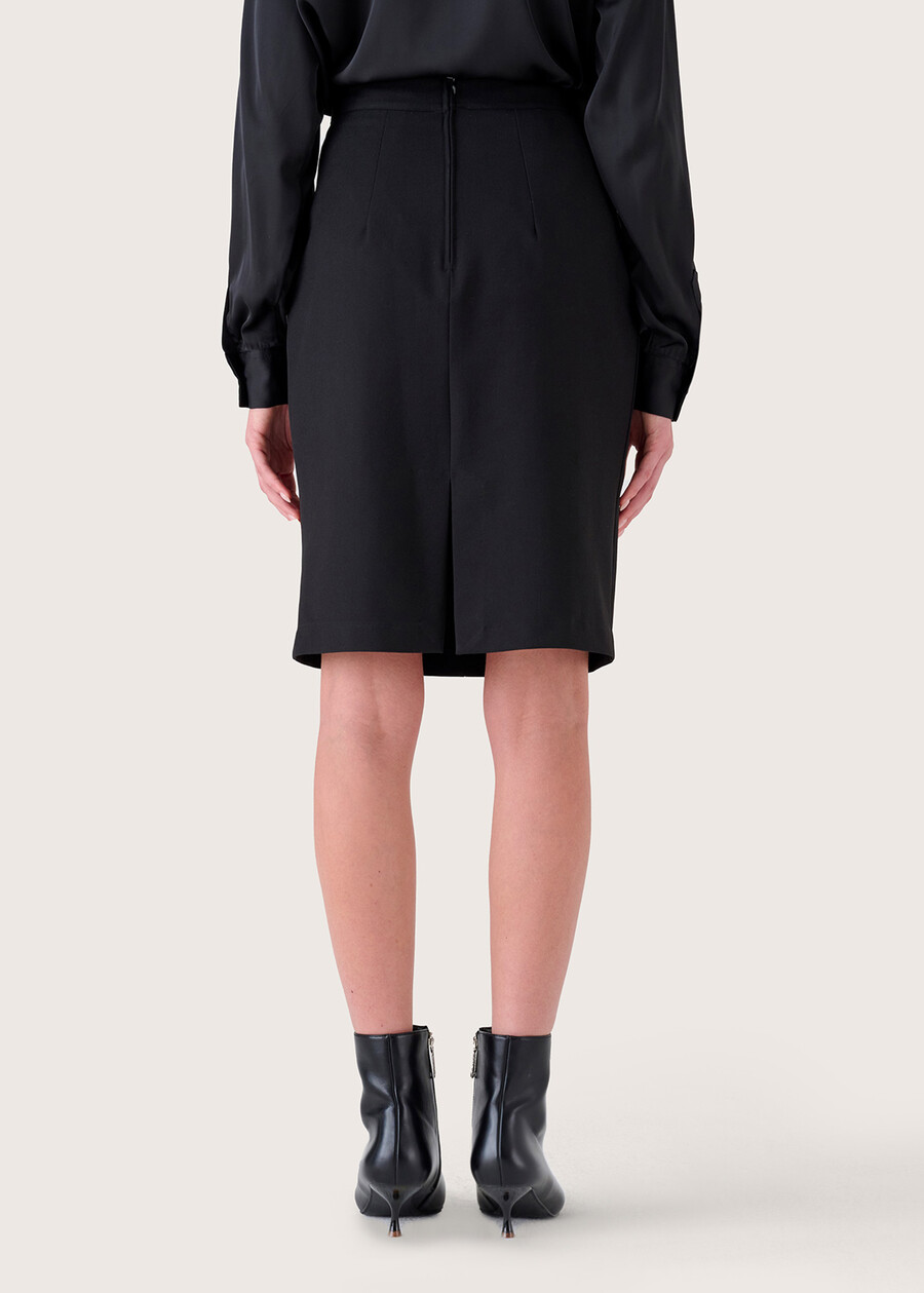 Gonna Gladys in tessuto tecnico NERO BLACKBEIGE GESSOBLU Donna , immagine n. 6