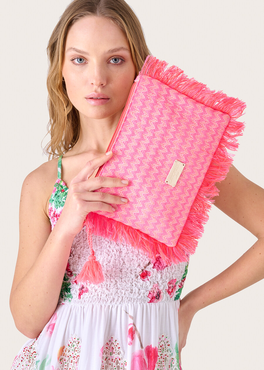 Pochette Bonosa in jacquard  Donna , immagine n. 1