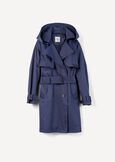 Timon hooded trench coat BEIGEBLU Woman image number 7