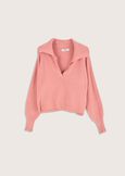 Merida jersey with polo neckline ROSA CAMMEO Woman image number 4