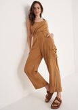 Top Thai Con Dettaglio In Legno BEIGE DUNE Donna immagine n. 4