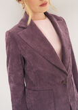 Giacca Giuliet in velluto GRIGIO CENEREVIOLA PURPLE Donna immagine n. 2