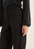 Ashley-T poly-viscose trousers BEIGE LATTENERO Woman image number 3