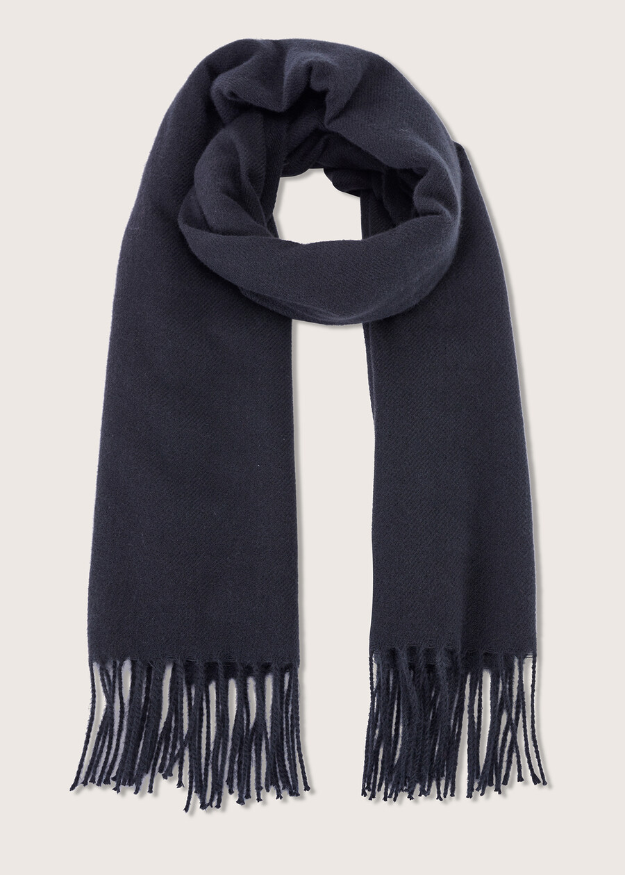 Sasha classic scarf NERO BLACKROSSO MAGENTAGRIGIO FUMOVIOLA UVA Woman , image number 1