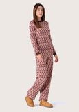 Pantalone Perrys in maglia MARRONE CASTAGNA Donna immagine n. 1