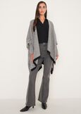 Mantella Melanie con bordo a contrasto GRIGIO MEDIUM GREYBEIGE TAUPE Donna immagine n. 4