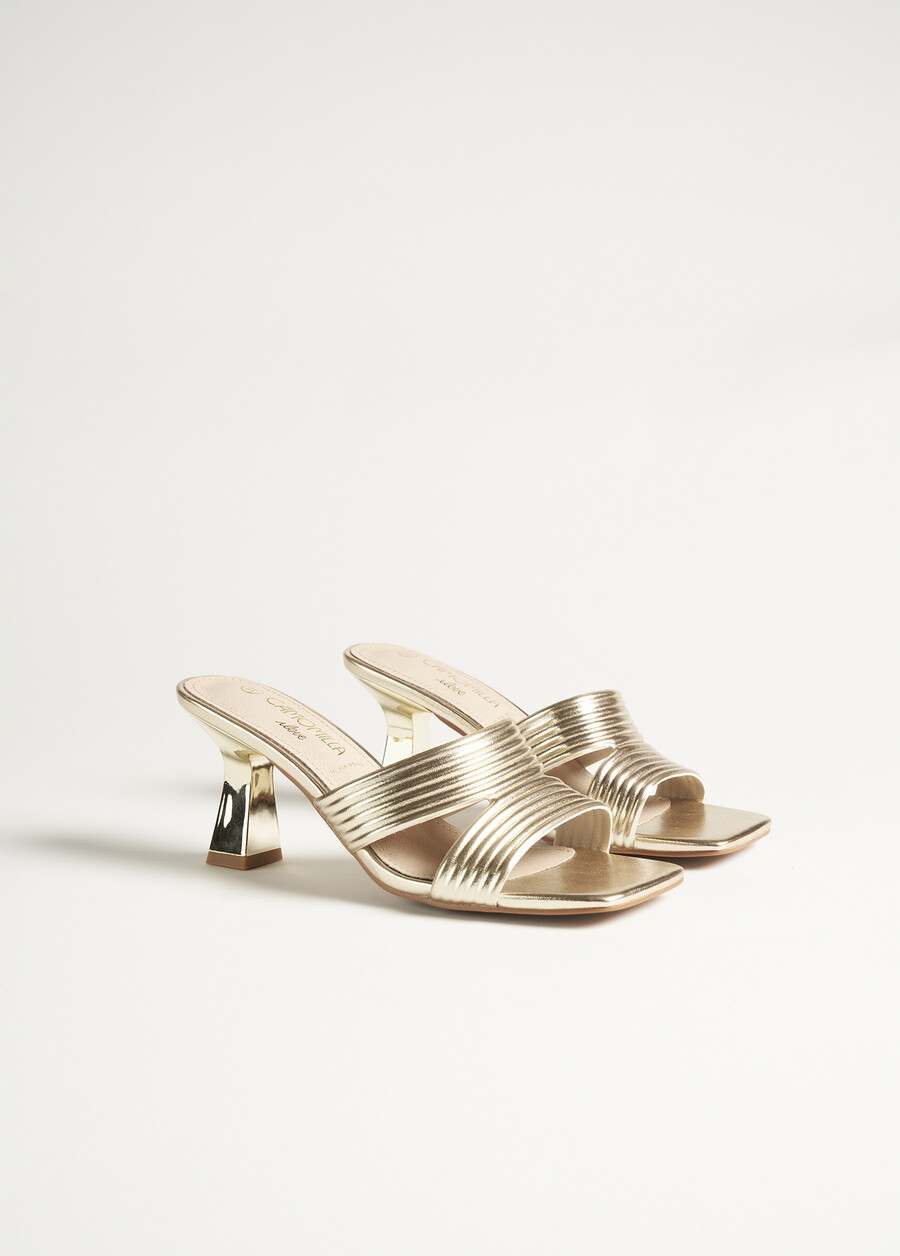 Sandalo dorato Stafelia GOLD Donna , immagine n. 2