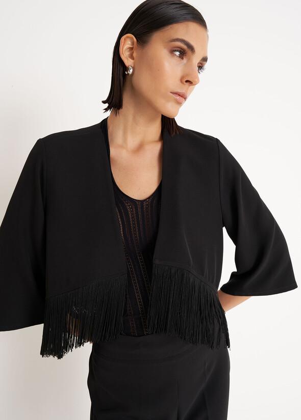 Coral cady shrug NERO BLACK Woman null
