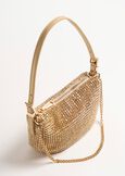 Pochette Barbara con cristalli GOLDGRIGIO SILVER  Donna immagine n. 3