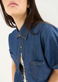 Caty chambray shirt with pockets DENIM Woman image number 2