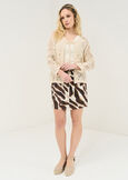 Cardigan Chandra in filo di cotone BEIGE LIGHT BEIGE Donna immagine n. 5