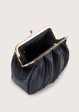 Beniamina eco-leather clutch bag NERO BLACKBLUE COLONIAL Woman image number 2