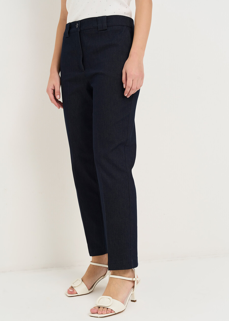 Pantalone Alice in denim leggero DENIM DARK DENIM Donna , immagine n. 3