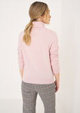 Maglia Moore collo alto CELESTE FIORDALISOROSA Donna immagine n. 4