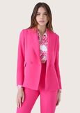 Gwyneth technical fabric blazer ROSA FUCSIAVERDE POLINESIA Woman image number 1