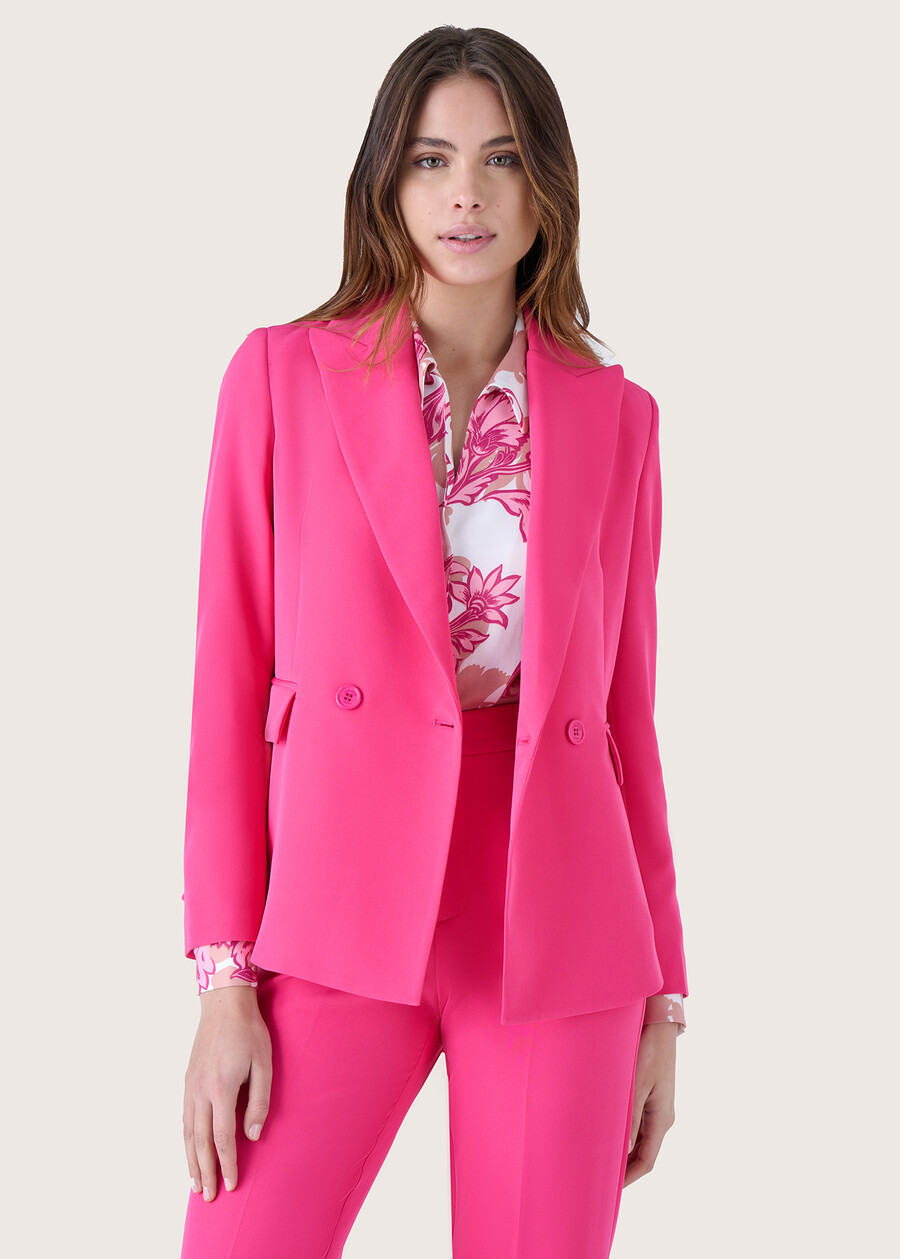 Gwyneth technical fabric blazer ROSA FUCSIAVERDE POLINESIA Woman , image number 1