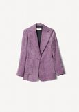 Corduroy Velvet  Suit GRIGIO CENEREVIOLA PURPLE Woman image number 9