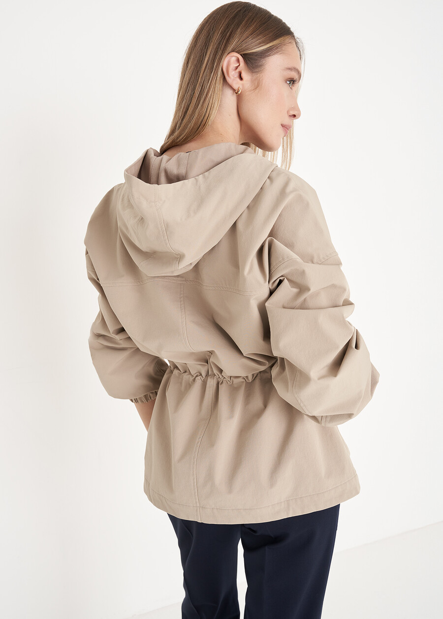 Giubbino Gang in nylon BLUBEIGE SABBIA Donna , immagine n. 4