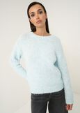 Maglia Marilu girocollo melange AZZURO AZZURRO Donna immagine n. 1