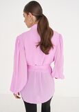 Brice georgette blouse VIOLA ORCHIDEA Woman image number 4