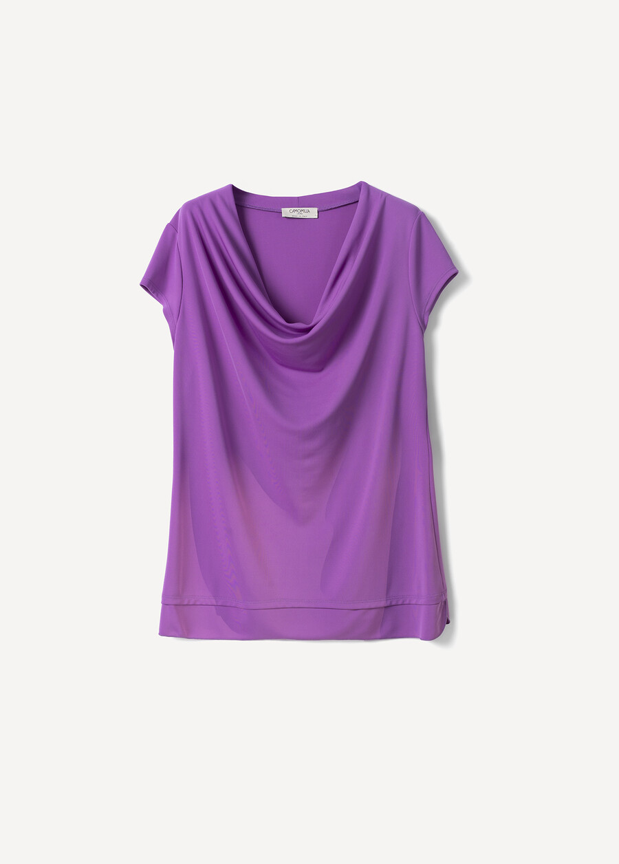 T-shirt Sindy In Jersey VIOLA MULBERRY Donna , immagine n. 5