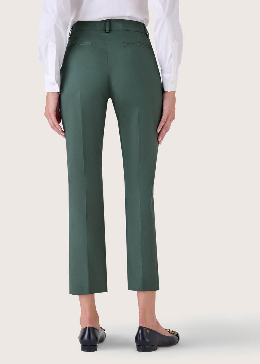 Pantalone Jacqueline in cotone VERDENERO BLACK Donna , immagine n. 4