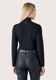 Maglia Shake in cotone NERO BLACK Donna immagine n. 3