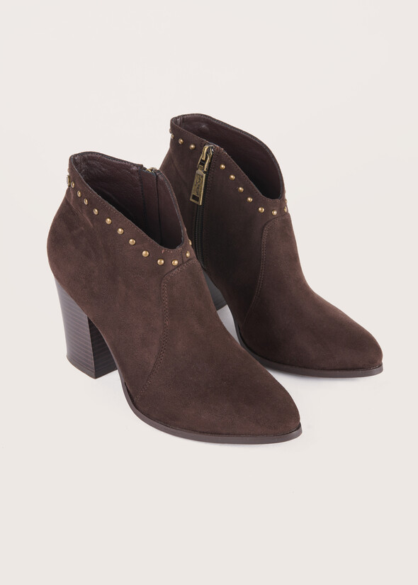 Sheryl eco-suede boots MARRONE CASTAGNA Woman null